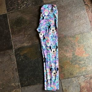 Lularoe OS Disney leggings NWOT